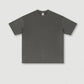 180 Gram Custom Logo American Low-shrinkage High-quality Fashion Brand Shoulder Drop Color Short-sleeved T-shirt for Men