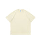 425 Grams 100% Cotton 2025 Spring Summer Collection Heavy Weight Short Sleeve Loose T-Shirt 100% Knitted Oversized Street Long