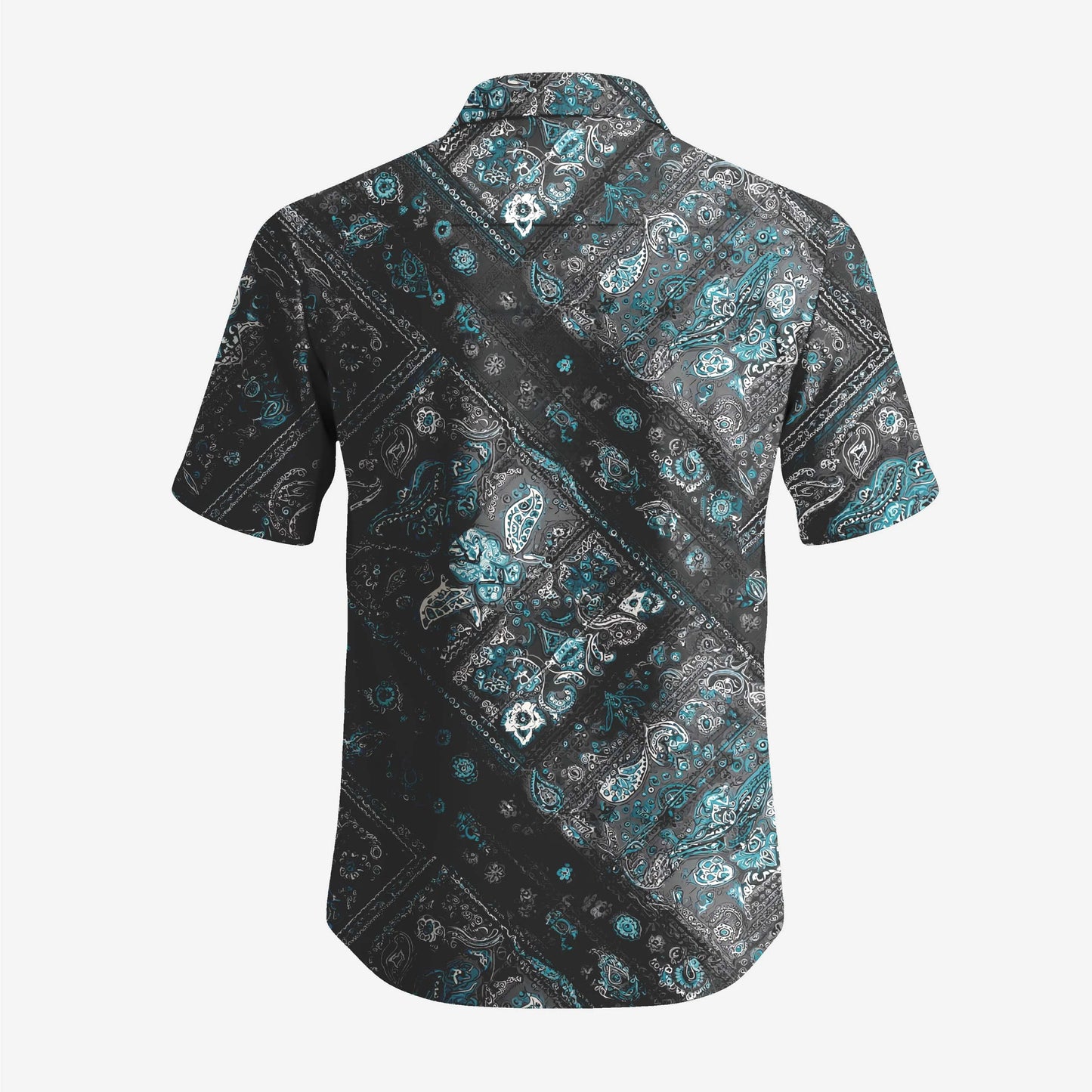 Custom Professional 100% Polyester Stand Collar Hawaiian Shirts Breathable Summer Fashion Matching Set OEM Beach Shirt