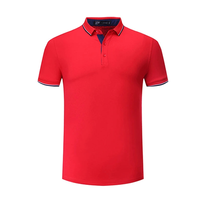 High Quality Custom Logo Stiff Collar Golf Tee Shirts Funny Pattern Polyester Spandex Quick Dry Man Golf Polo T-Shirt Shirts