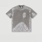 260 Grams 100% Cotton Heavy Weight Summer Retro Nostalgic Round Neck T-shirt Loose Short-sleeved Washed T-shirt for Men
