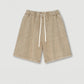 285G 330G 100% Cotton Custom Logo American Trendy Brand Short Sleeve Shorts Suit T-shirt Washed Two-piece Set