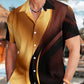 2026 Summer New Hawaiian Floral 3D Digital Printed Polyester Casual Loose Fit Youth Pop Turn-down Collar Men's Shirt