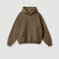 345G Cotton Basic Casual Sports Bundled Foot Suit Sweatshirt Velvet Solid Color Suit Men Fashionable Men's Hoodies Sets