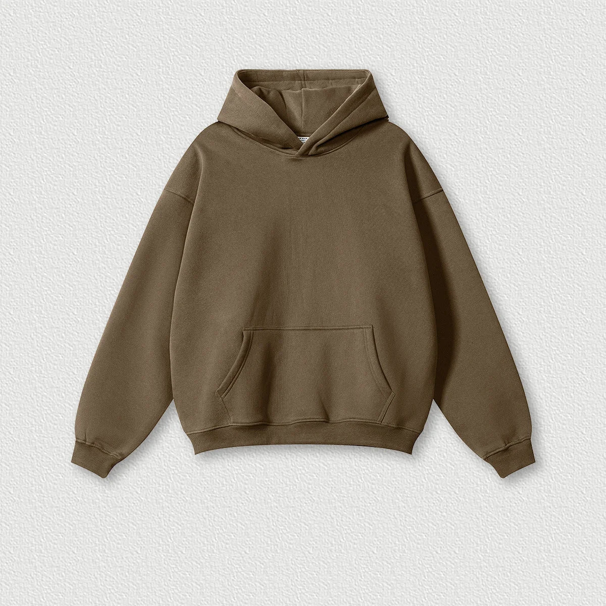 345G Cotton Basic Casual Sports Bundled Foot Suit Sweatshirt Velvet Solid Color Suit Men Fashionable Men's Hoodies Sets