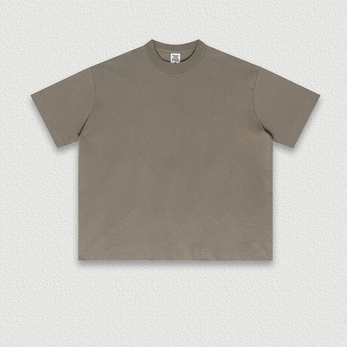 210 Grams Custom Logo Summer American Fashion Brand Cool Feeling Quick-drying Short-sleeved T-shirt for Men's Trendy