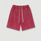 285G 330G 100% Cotton Custom Logo American Trendy Brand Short Sleeve Shorts Suit T-shirt Washed Two-piece Set