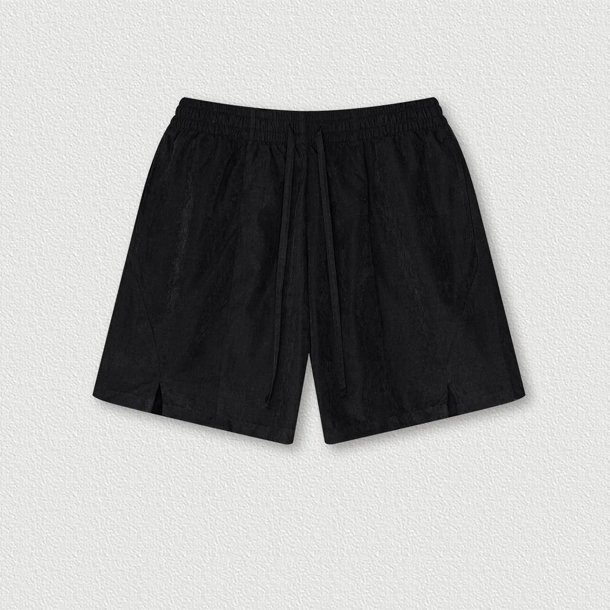 160 Grams Custom logo American Fashion Brand Satin Beach Fabric Pants Waterproof Quick-drying Casual Shorts for Men