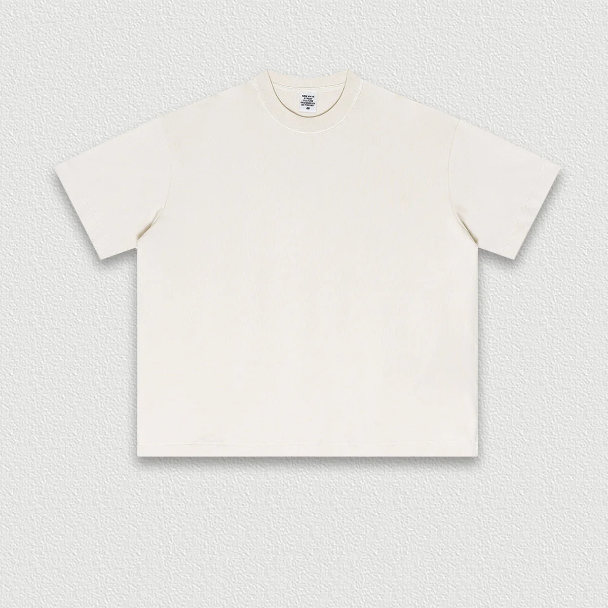 210 Grams Custom Logo Summer American Fashion Brand Cool Feeling Quick-drying Short-sleeved T-shirt for Men's Trendy