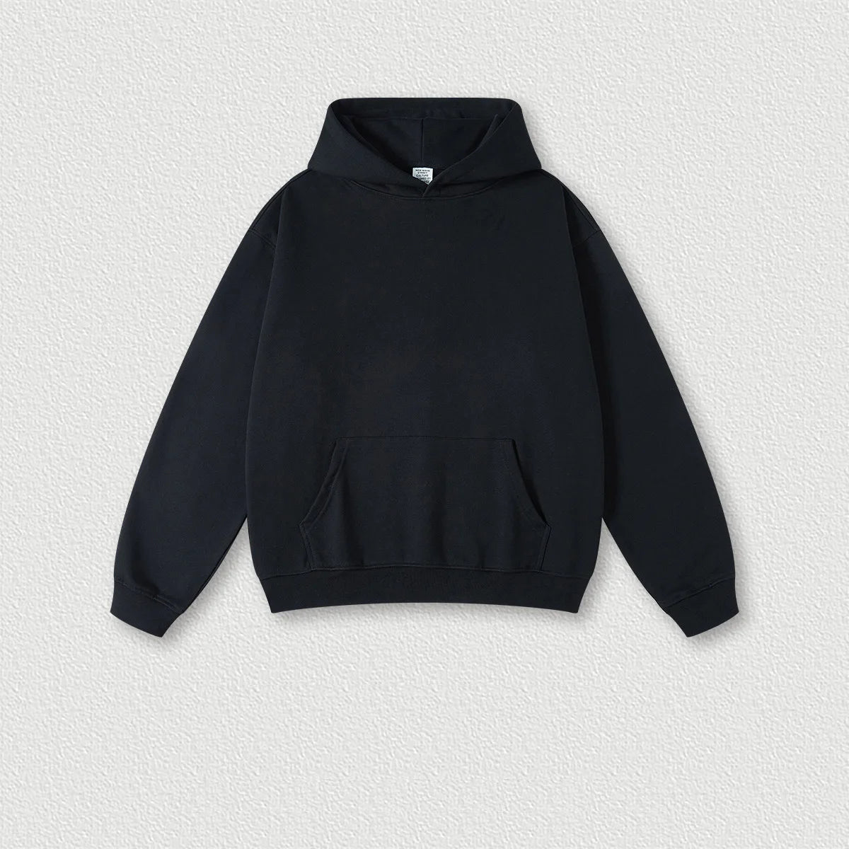 440G Cotton Polyester Custom Logo Heavy Sweatshirt Suit Earth-color Loose Hooded Fashion Sweatshirt Pullover Men's Sets