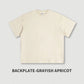 200G 100% Cotton Trendy Brand Retro Old Cartoon Puppy Print Youth Campus Neutral Style Short-sleeved T-shirt Men's Trendy