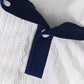 Men's Navy Collar Polo Shirt - Breathable Textured Fabric, Classic Style