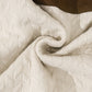 Men's Beige and Brown Textured Polo Shirt - Contrast Collar with Herringbone Pattern & Two-Tone Chest Bands