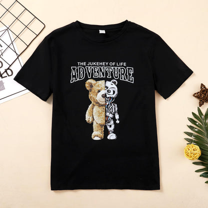 Kid Clothes Mechanical Bear T-Shirt JIT8667727