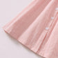 Baby Girls Dress Pure Color Doll Collar One Piece Sun Dress Pink F212111451-1