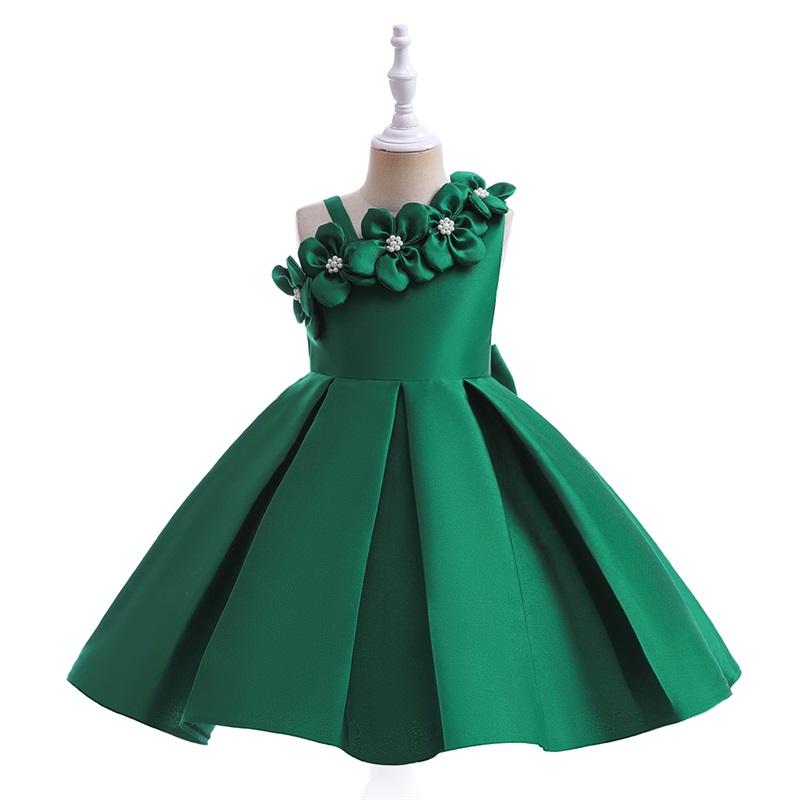 Baby Girls' Dress Summer Sleeveless Strap Dress Princess Dress L5352