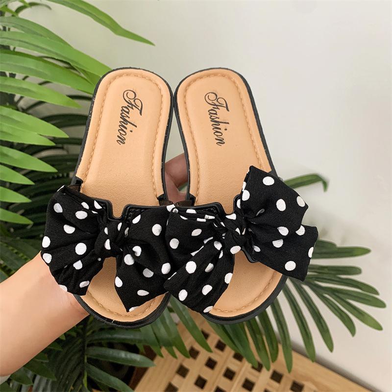 Baby Girls Slippers Girls' Shoes Princess Parent-child Antiskid Indoor Cute Soft Soles Sandals 1601