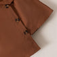 Kids Fashion Ready Stock Girls Outfits Off The Shoulder Camouflage Print Tops Irregular Skirts Brown 122110018