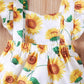 Kids fashion Girls Clothes Sleeveless Summer Bodysuits With Headband 2Pcs Ready Stock Set 22104770
