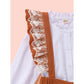 Baby Girl Clothes Baby Girl 2PCS Outfits Long Sleeve Shirt Top Ruffle Strap Skirt Suspender Dress Clothing Set WL20071288