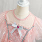 Baby Girls Princess Dress Gauze Embroidery Bow Dress One Piece Feast Dress Pink 339097