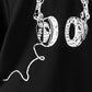 Baby Boys Clothes Headphone Summer Shirts Letter Shorts 2Pcs Outfits Black F112112001