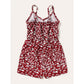 JOYSHOP Toddler Baby Girls Clothes Baby Girls One Piece Jumpsuit Girls Sleeveless Suspender Overall Shorts Red YC2003077