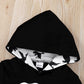 Baby Boys Clothes Baby OOTD Dinosaur Hooded Pants 2Pcs Outfits For Winter Black 222060041