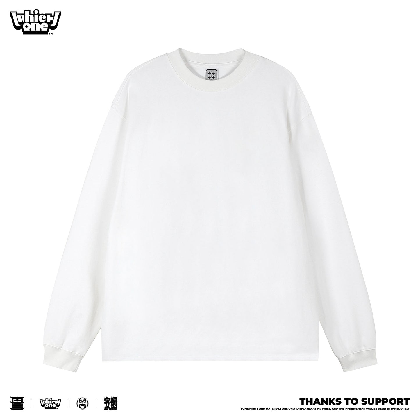 Customized Long Sleeve T-shirt Combed Cotton, Matching Outfits, Men Women, Whatever Design You WantDZ2211-1