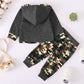 Baby Clothes Baby Outfits Camouflage Print Hoodie Pants 2PCS Black Suit 32108616