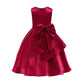 Girls' Performance Costumes Mid-length Children's Girls Dress Princess Dress 2054
