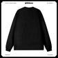 Customized Long Sleeve Round Neckline, handwritten english, black, white, pure cotton, matching outfits, whatever design you wantDZ2220