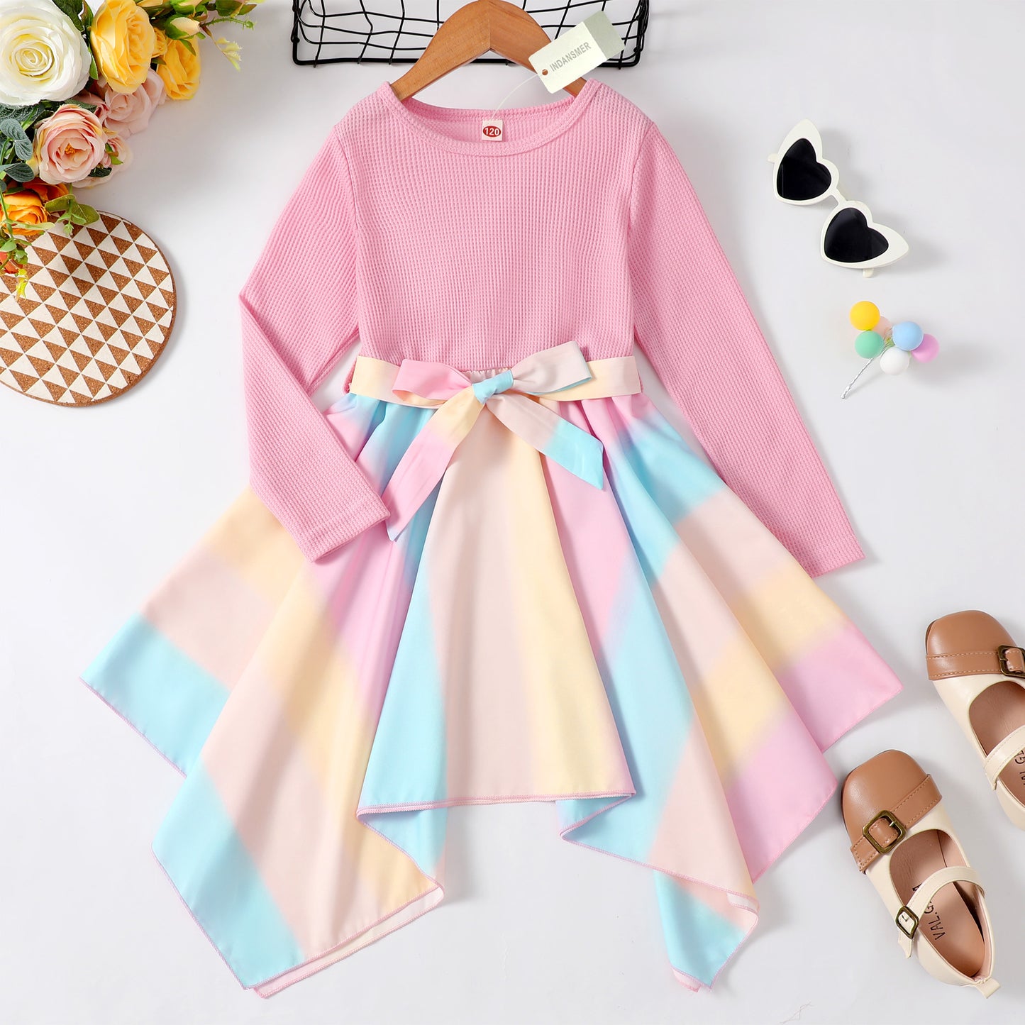 【INDANSMER】Baby Girls Or Baby Girls Various Styles Tracksuit Daliy Outfits
