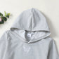 Baby Clothes Baby Outfits Butterfly Print Hoodie Pants 2PCS Black Suit F132205003-1
