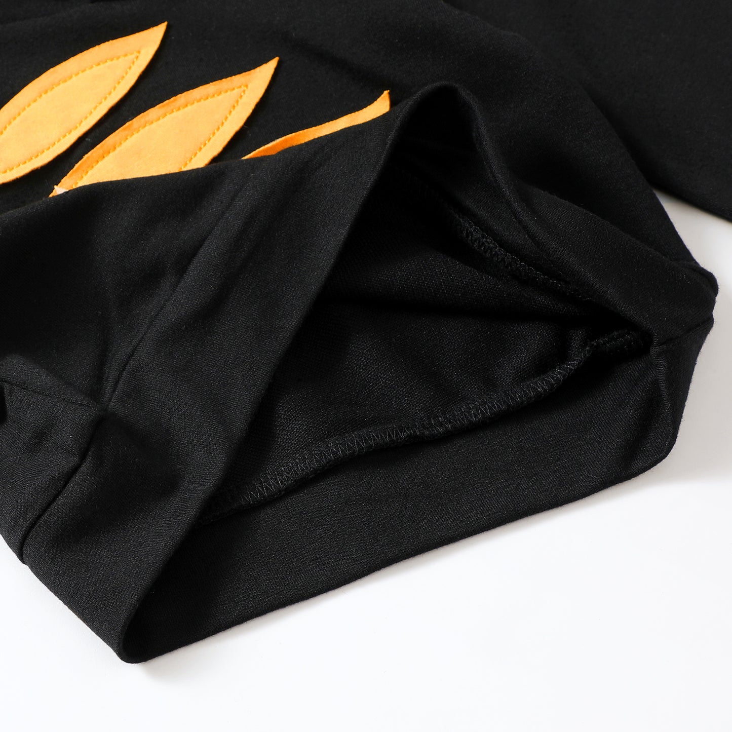 Baby Clothes Baby Outfits Leaf Print Hoodie Pants 2PCS Black Suit 232207008