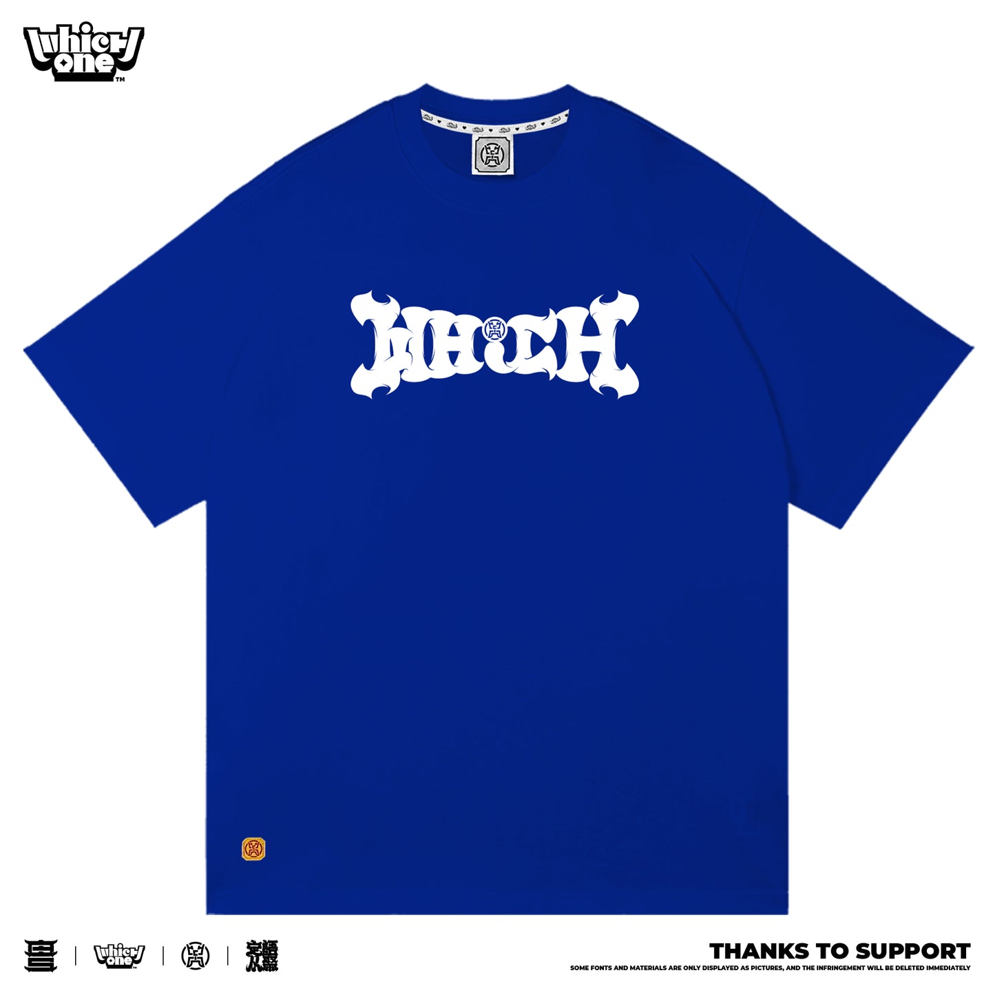 Customized t-shirts, matching outfit, WHICHONE CHIMERA “WHICH ORIGINAL FONT”2210282
