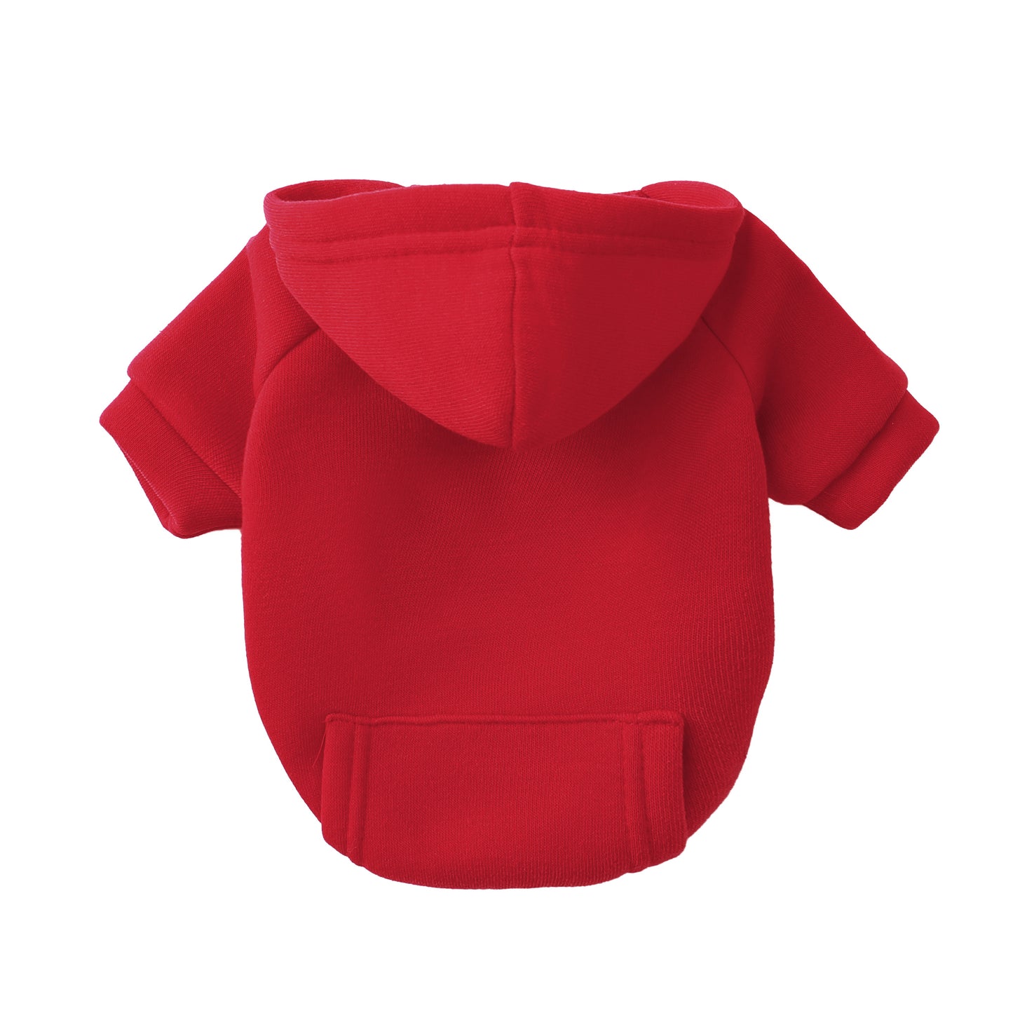 Pet Dog and Cat Clothes Pet Fashion Hoodie with Pockets Red 32108006-3