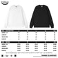 Customized Long Sleeve Round Neckline Top TATTOO, black, white, pure cotton, matching outfits, whatever design you wantDZ2211CX
