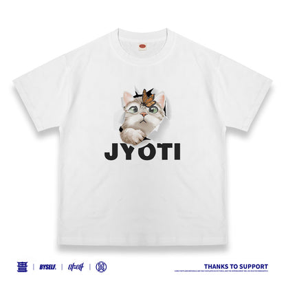 Customized T-shirt Ice Cotton, Matching Outfits, Cat name pattern, Child and adult sizes, Whatever Design You Want220712