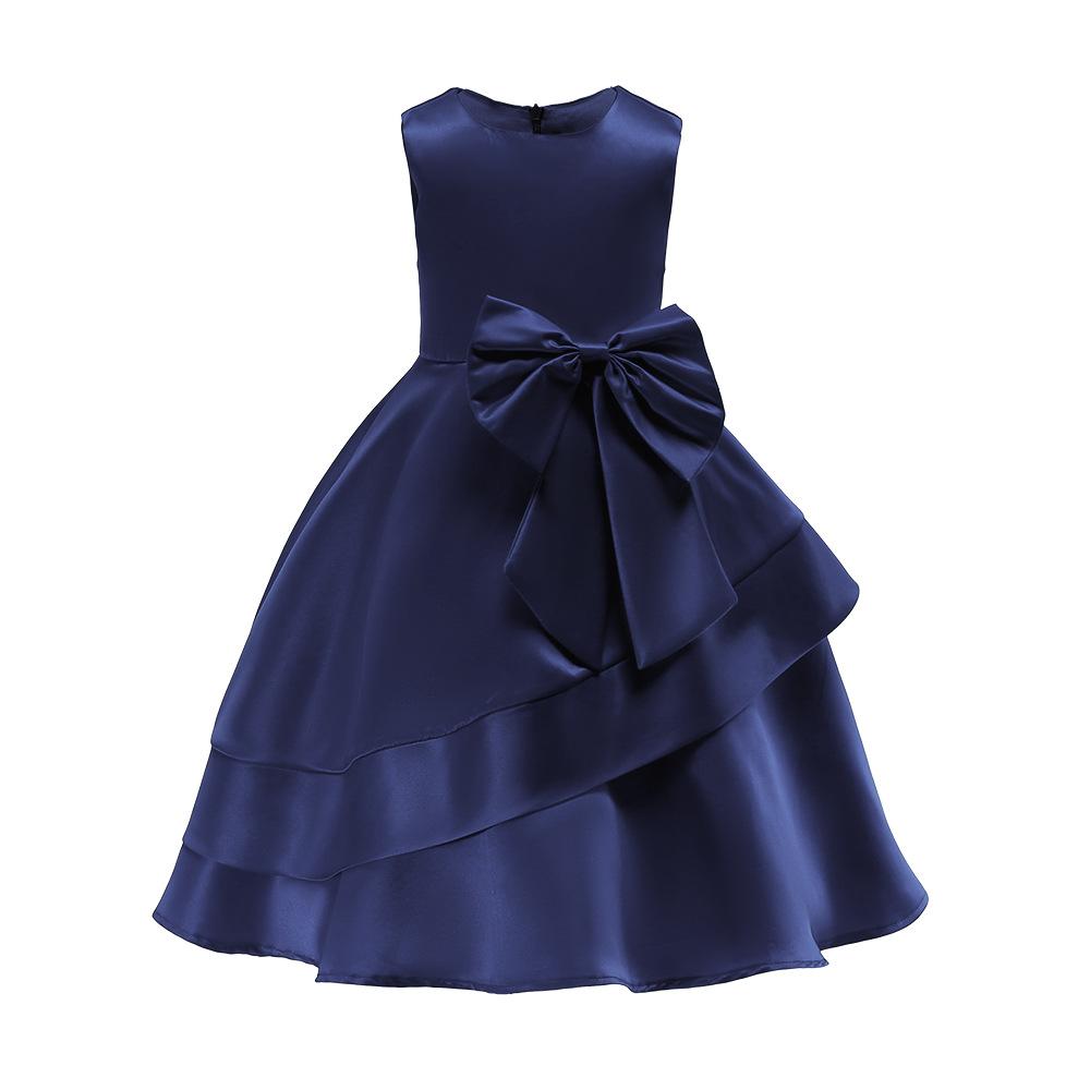 Girls' Performance Costumes Mid-length Children's Girls Dress Princess Dress 2054