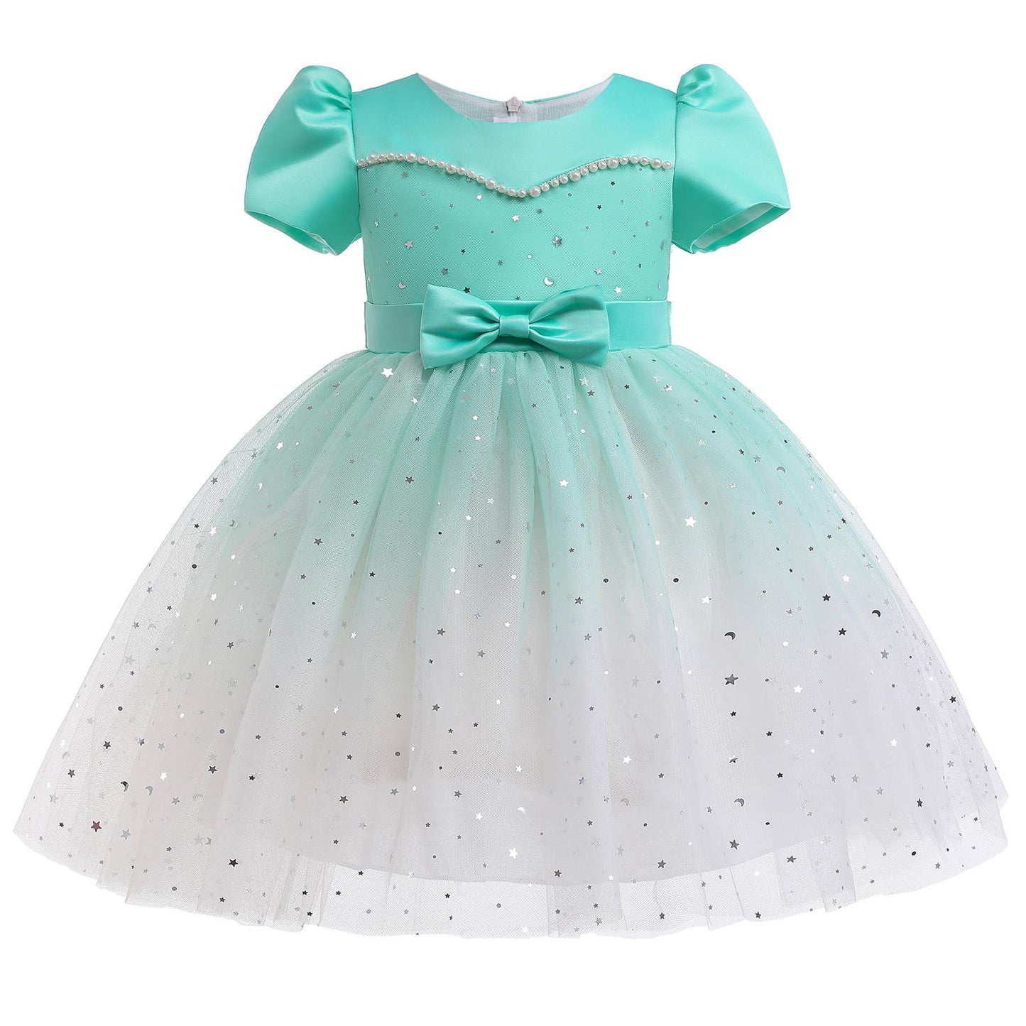 Girls Dress Children's Clothing Summer Children's Princess Dress Mesh Skirt2688