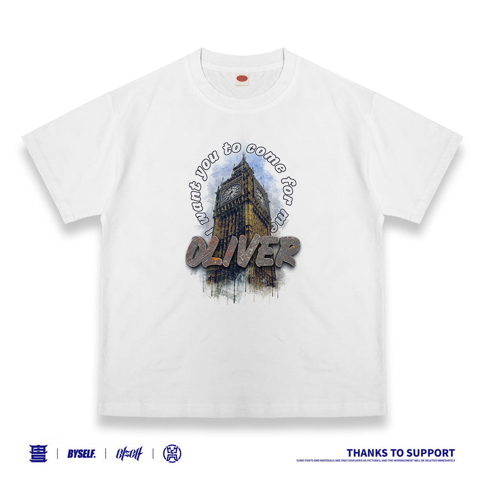 Customized T-shirt Ice Cotton, Matching Outfits, City landmark pattern, Child and adult sizes, Whatever Design You Want220711