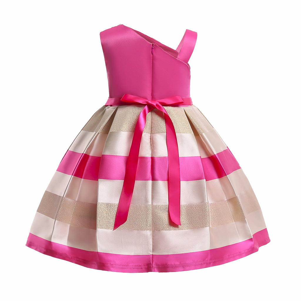 Baby Girl Little Girl Elegant Dress Princess Dress Summer Dress Party Dress Performance Dress2140-1