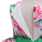 Baby Girls Princess Dress Floral Print Bow Sleeveless Round Neck Dress 1PCS Princess Dress 2586