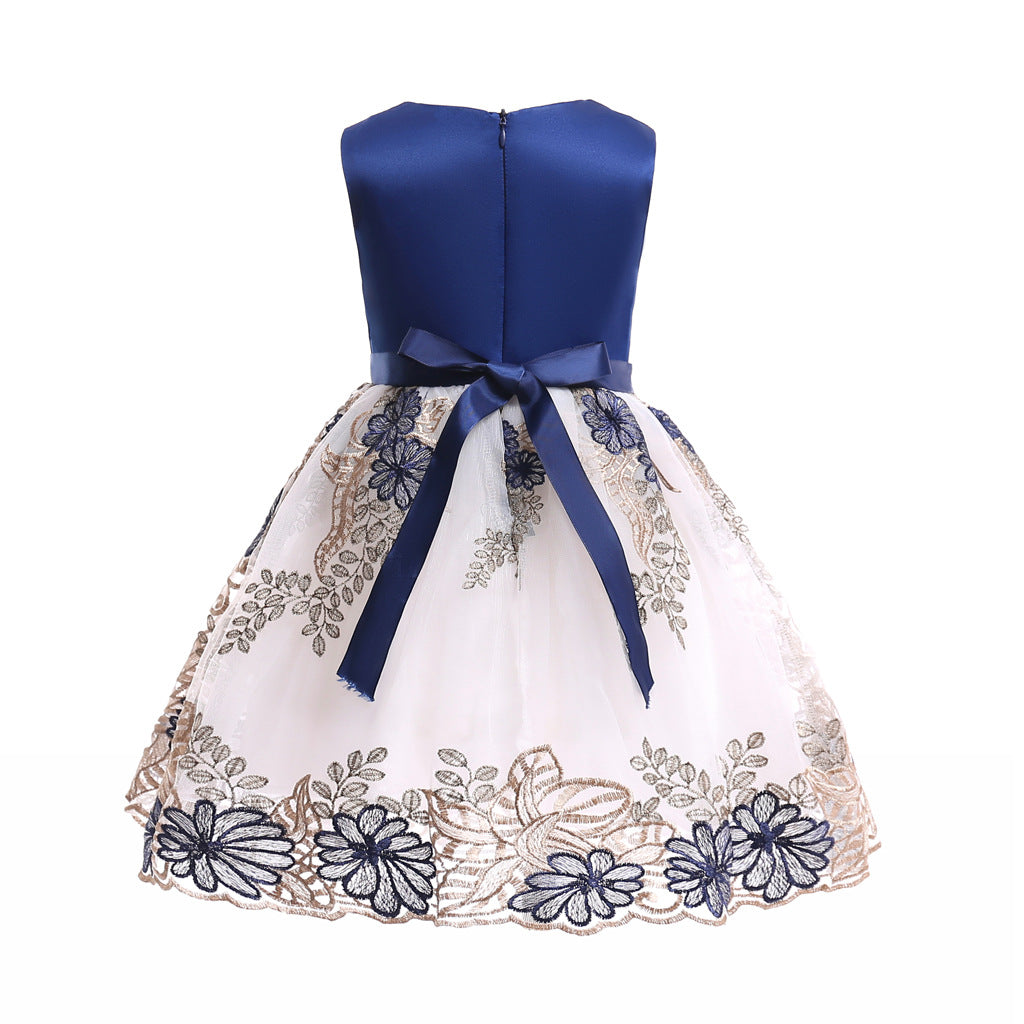 Baby Girl Little Girl Elegant Dress Princess Dress Summer Dress Party Dress Performance Dress2583