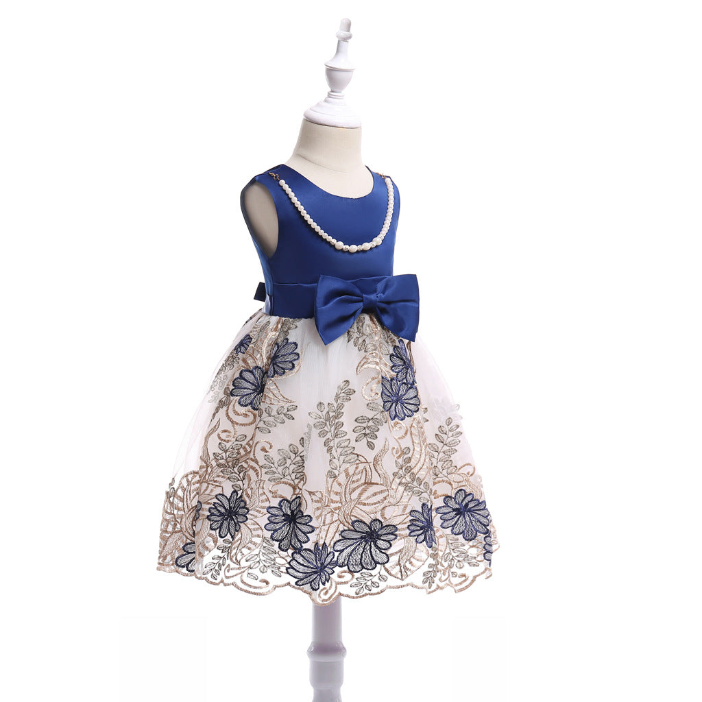 Baby Girl Little Girl Elegant Dress Princess Dress Summer Dress Party Dress Performance Dress2583
