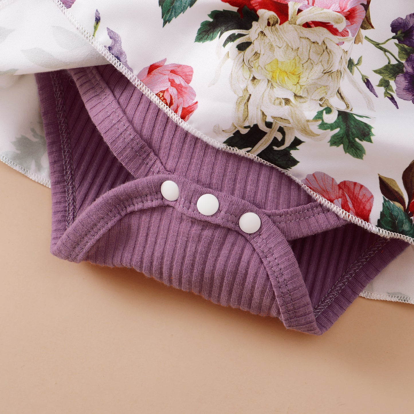 Newborn Baby Girl Clothes Long Sleeve Romper Top Ruffle Strap Skirt Outfits Set Baby Girl Overall Dress 32107007-2