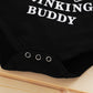 Baby Clothes Baby Romper Text Print Hoodie 2PCS Long Sleeve Trousers Suit Hat Included YMX2008185