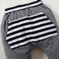 Baby Clothes Baby Romper Text Print Hoodie 3PCS Long Sleeve Trousers Suit Hat Included 32106628