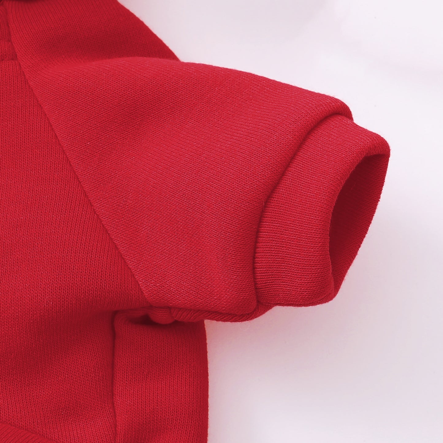 Pet Dog and Cat Clothes Pet Fashion Hoodie with Pockets Red 32108006-3